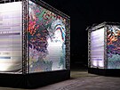 Vizualizace digitálních uměleckých objektů pro letošní Signal festival (7. září...