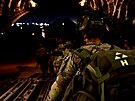 USA zveejnily zábry posledních voják, kteí opustili Kábul