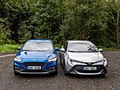Srovnávací test kombík Ford Focus Active a Toyota Corolla ST Trek
