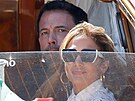 Ben Affleck a Jennifer Lopezová v Benátkách (9. záí 2021)