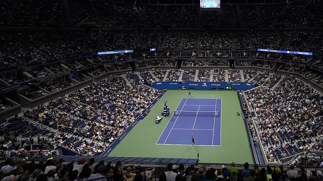 Jií Fencl sklízel chválu na jeho mobilní aplikace Resultina i v prbhu US Open v New Yorku.