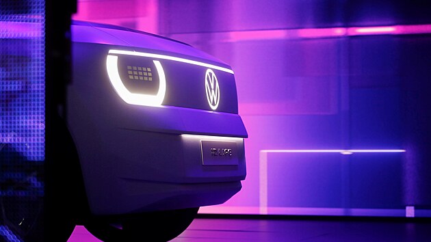 Volkswagen ID. Life pi premie na autosalonu v Mnichov
