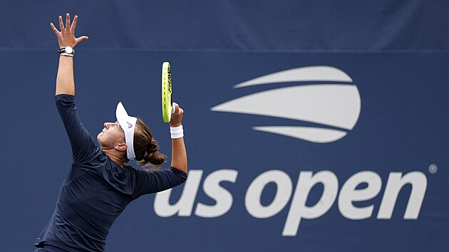Barbora Krejkov podv v utkn druhho kola na US Open.