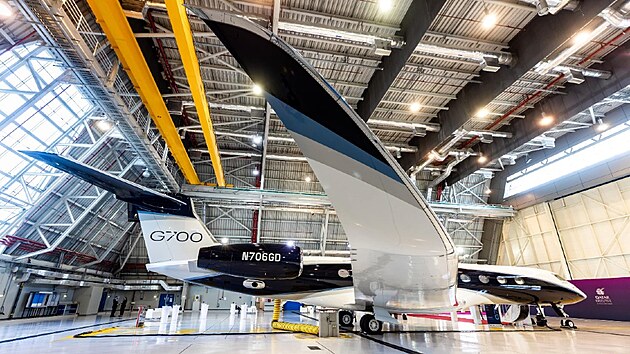Letoun G700 od spolenosti Gulfstream Aerospace