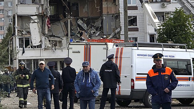 Nejmn dva mrtv a pt zrannch si vydal vbuch plynu v panelovm dom ve mst Noginsk lecm vchodn od Moskvy. (8. z 2021)