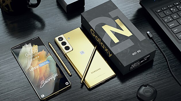Designový koncept Samsungu Galaxy Note 21 pro rok 2022