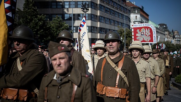 V rmci oslav 100. vro vzniku obce legionsk se konal prvod tm 700 souasnch len eskoslovensk obce legionsk, vlench vetern, potomk a rodinnch pslunk legion a odboj. (4. z 2021)