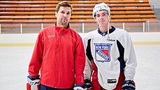 Jaroslav Bala�tík (vlevo) a Filip Chytil.