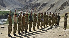 Vojáci v Pandžšíru (30. srpna 2021)