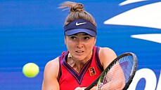 Ukrajinská tenistka Elina Svitolinová ve tvrtfinále US Open