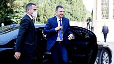 Na zámku v Lednici jsou pedsedové vlád zemí Slavkovského formátu, tedy eska,...