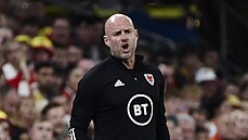 Trenér Walesu Robert Page.