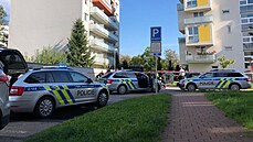 Policisté idie zadreli v Klaricov ulici. Cestou z Novohradské projel runé...
