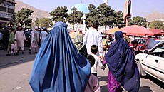 Obyvatelé Kábulu mají strach o svoje životy. (4. září 2021)