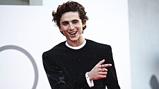 Timothee Chalamet na premié�e Duny v Benátkách