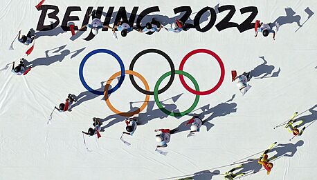 ína oslavuje 1000 dn do pekingské zimní olympiády.