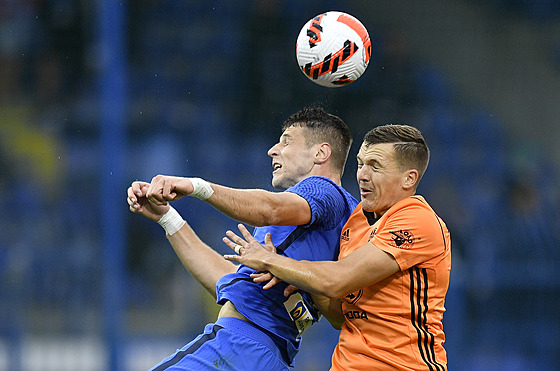 Utkání 8. kola první fotbalové ligy Slovan Liberec - FK Mladá Boleslav....