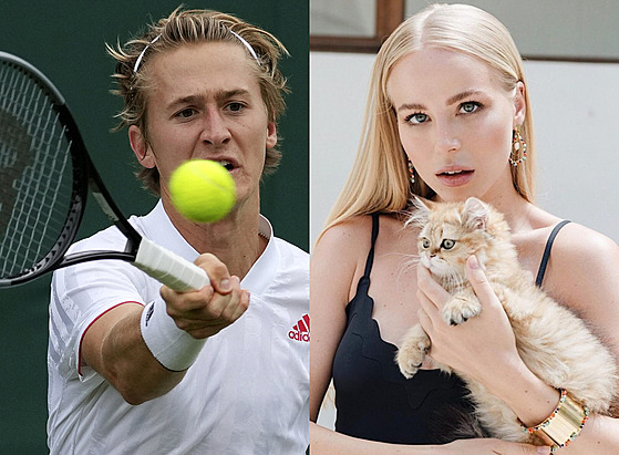 Sebastian Korda a Ivana Nedvdová (2021)