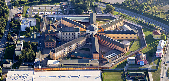 Věznice v Plzni na Borech. 