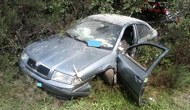 Řidič na Písecku narazil s autem do posedu a stromů, na místě zemřel