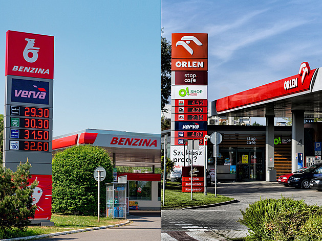 Čas nazrál. Čerpací stanice Benzina se do dvou let přejmenují na Orlen