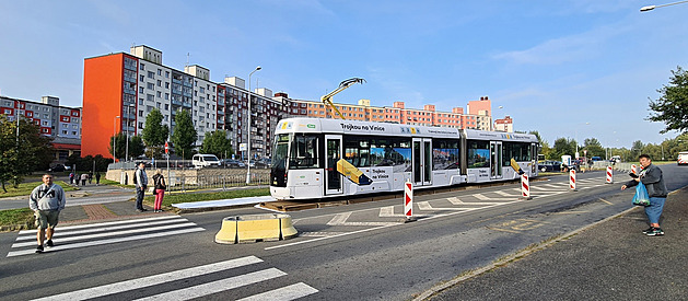 Projekt tramvajové trati na plzeské sídlit Vinice propaguje neobvykle Správa...