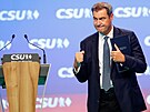 Bavorská Kesansko-sociální unie si za svého pedsedu opt zvolila premiéra...
