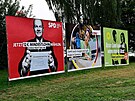 Kampa ped nmeckými volbami je v plném proudu. (17. srpna 2021)