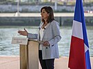 Starostka Paíe Anne Hidalgová v Rouenu oznámila kandidaturu na prezidentku....