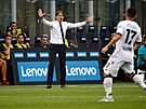Bdlý trenér Interu Milán Simone Inzaghi