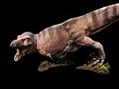 Tyranosaurus Rex il ped 66 miliony let na území dneních Spojených stát...