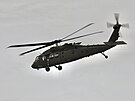 Vrtulník UH-60 Black Hawk slovenského letectva na Dnech NATO v Ostrav