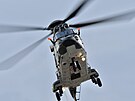 Nácvik AS332 Super Puma Display Team výcarských vzduných sil na Dnech NATO v...
