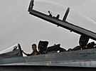 Kanadský CF-188 Hornet na Dnech NATO v Ostrav