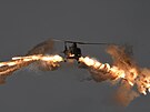 A109 Razzle Blade belgickho letectva na Dnech NATO v Ostrav