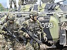 Vojáci 7. mechanizované brigády na Dnech NATO v Ostrav
