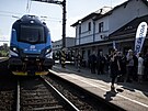 Nov� vlakov� souprava, kter� za�ne jezdit mezi Ostravou, Fr�dkem-M�stkem,...