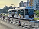 Projekt tramvajov trati na plzesk sdlit Vinice propaguje neobvykle Sprva...