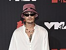 Brandon Thomas Lee na MTV Video Music Awards (New York, 12. záí 2021)