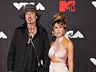 Tommy Lee a Brittany Furlanová na MTV Video Music Awards (New York, 12. záí...