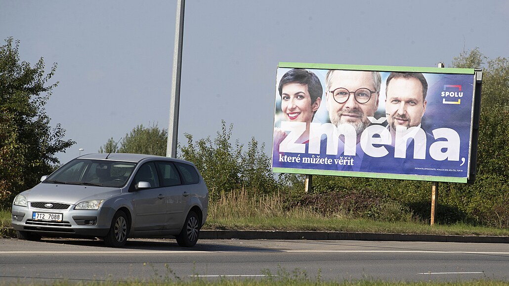 Volební kampa 2021 v Praze.