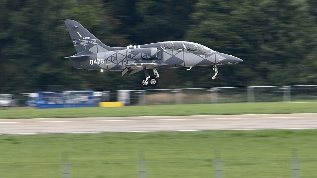 Nový Aero L-39NG na Dnech NATO v Ostrav