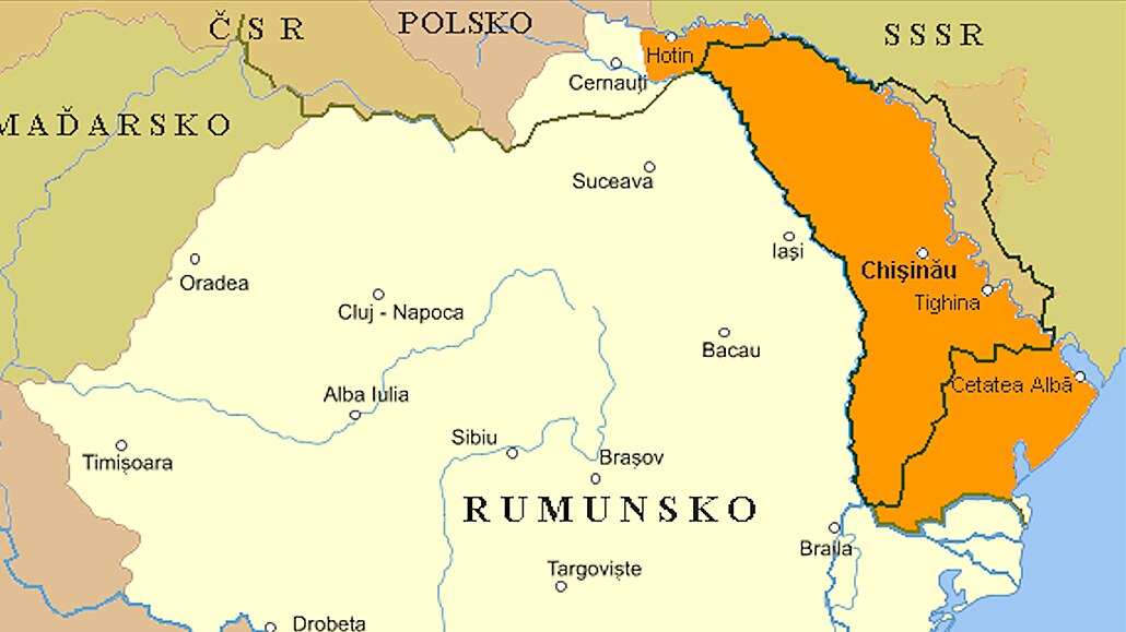 Bolševici se před 100 lety přetahovali s Rumunskem o Besarábii