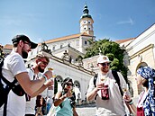 Mikulov na Beclavsku oil tento víkend Pálavským vinobraním. (11. záí 2021)