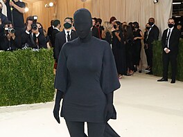 Kim Kardashianová na Met Gala (New York, 13. záí 2021)
