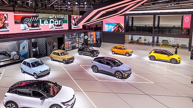 Expozice Renaultu na autosalonu v Mnichov