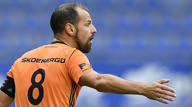 Utkn 8. kola prvn fotbalov ligy Slovan Liberec - FK Mlad Boleslav. Marek Matjovsk z Boleslavi