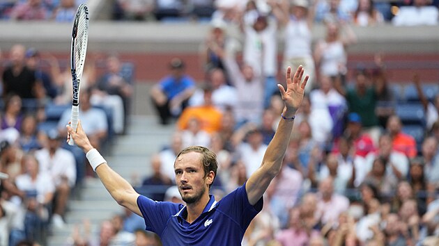 Rus Daniil Medvedv slav zisk titulu z US Open.