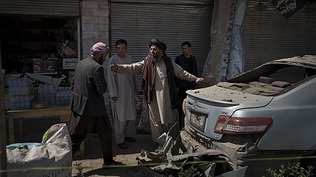 V Afghánistánu o víkendu probhlo nkolik bombových útok. (18. záí 2021)