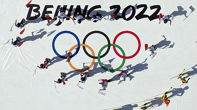 Čína oslavuje 1000 dnů do pekingské zimní olympiády.